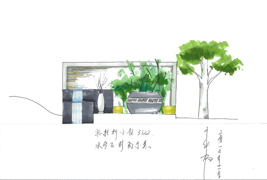 庭院景观-别墅花园设计公司-企业景观-北京庭院绿化-露台景观